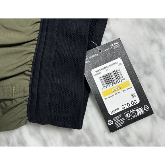 Under Armour Men's UA Vanish Elite Shorts New with Tags Green Men's Medium - Picture 4 of 9
